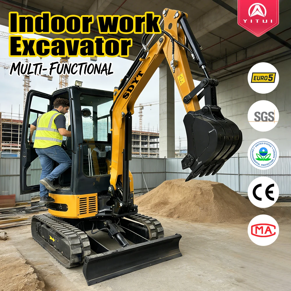 

Бесплатная доставка Малый экскаватор Гидравлический экскаватор 2-тонный Ce Epa Сертификация Основной компоненты Гарантия по индивидуальному заказу