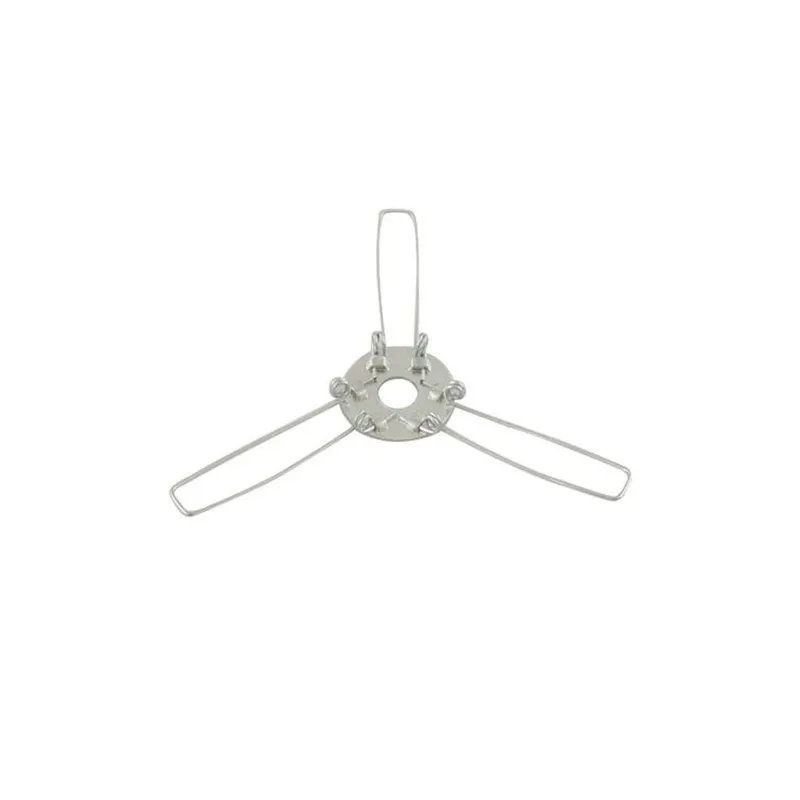 120mm-Fork Lamp Spring Clips 4 pcs, 3-Fork Stable Design, Universal Lamp Fit, for Home Lighting Installation