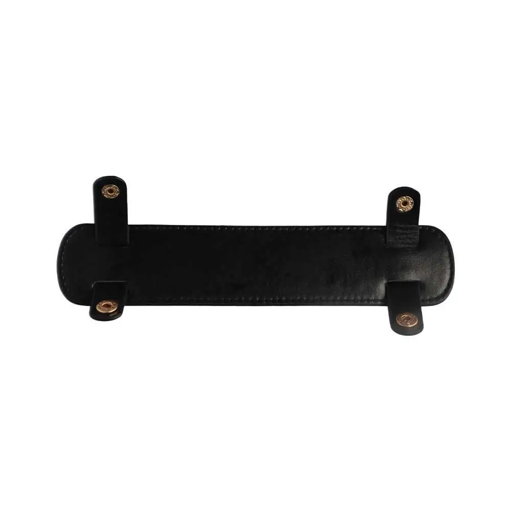 ポータブル PU レザーバッグストラップ減圧パッドワイドスナップバッグハンドル固定クリップオールマッチ滑り止めショッピング