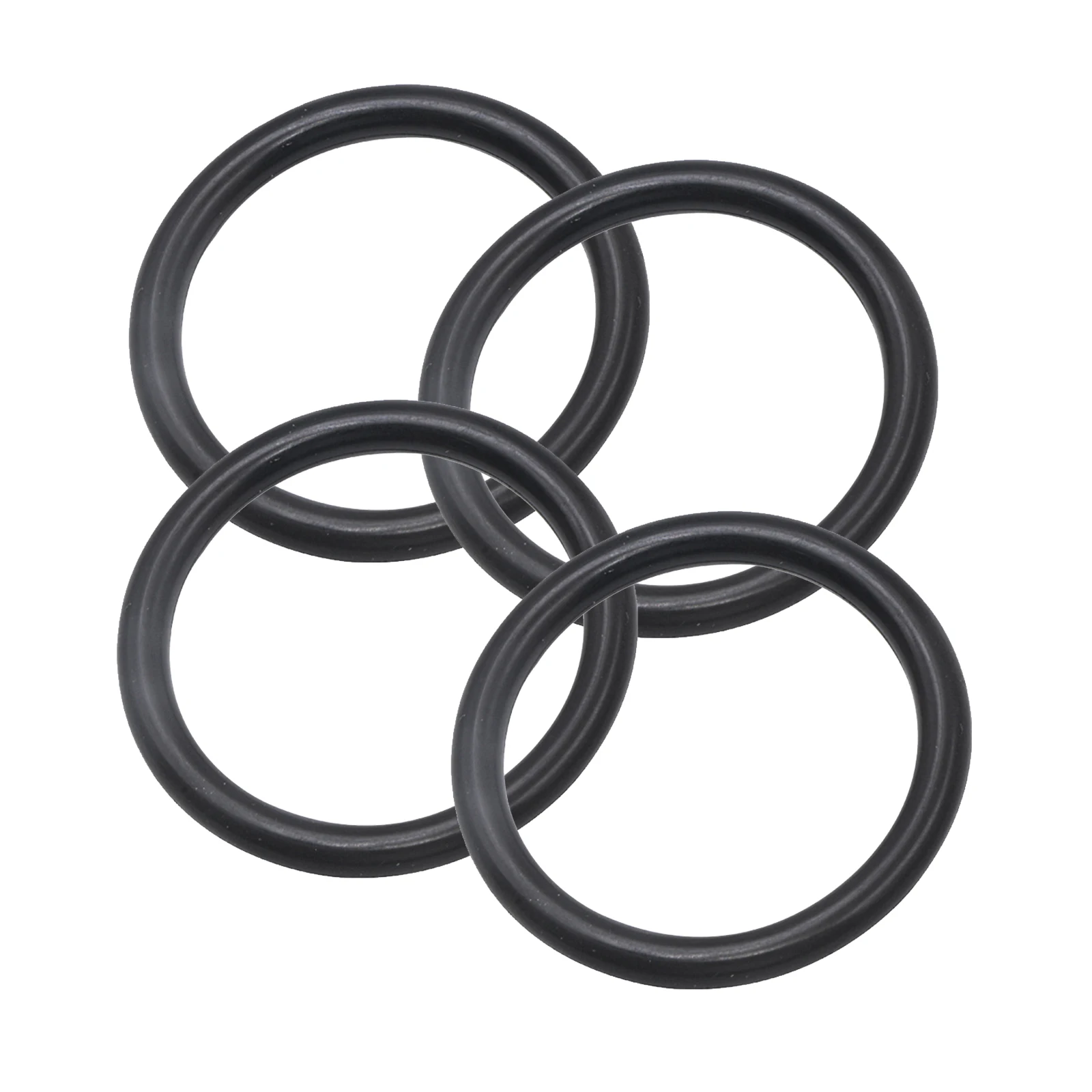 4pcs/Lot Black Car Bumpers Quick Release Fasteners Replacement Rubber O-Rings Gaskets Car Accessories