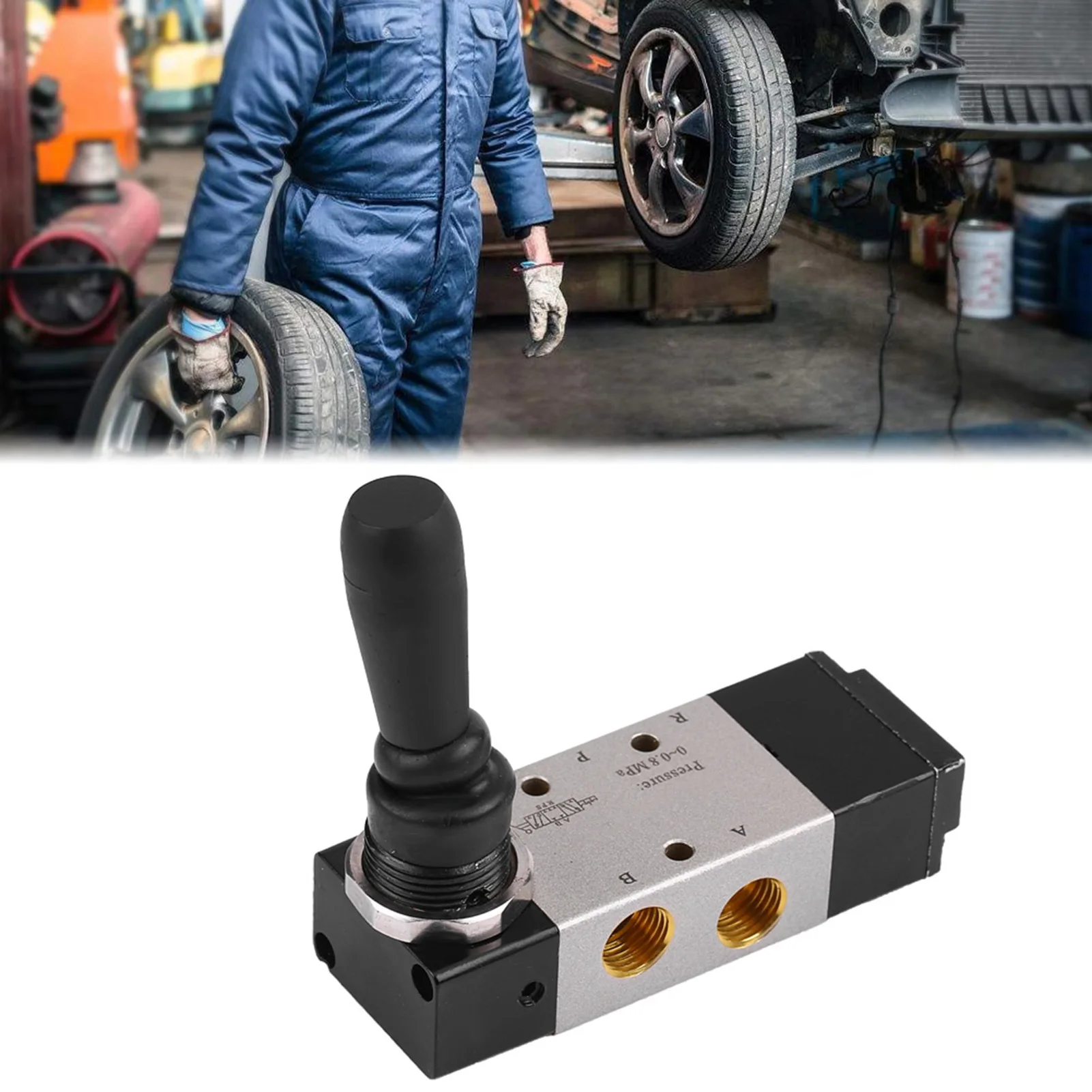 Hand Controlled Switch Tyre Tire Changer Assist Helper Arm Control Air Valve Tire Changer Air Valve Hand Controlled Air Valve