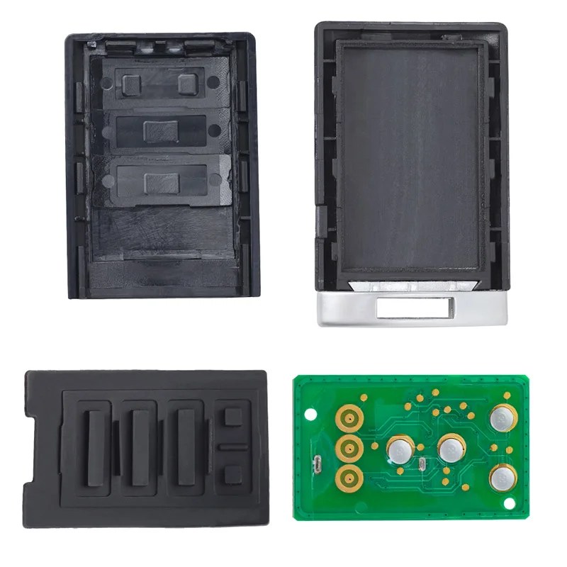 

KEYECU 4 Buttons 315MHz for Cadillac Escalade ESV EXT 2007 2008 2009 2010 2011 2012 2013 2014 Smart Remote Key Fob OUC6000066