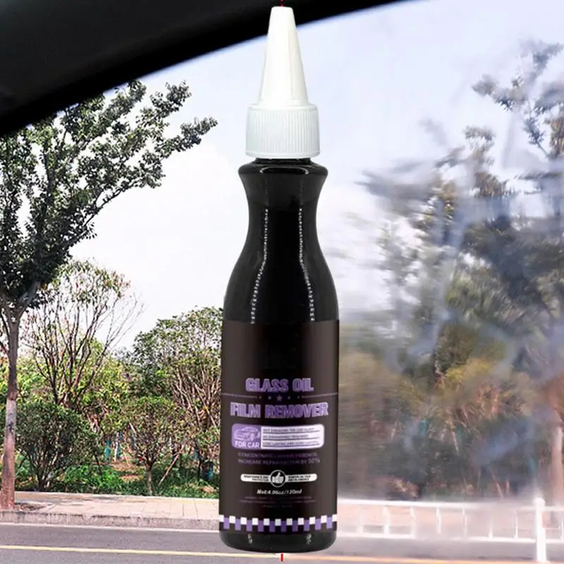 Glass Oil Film Remover For Car Auto Window Oil Film Cleaner Car Glass Cleaner Glass Oil Film Cleaner Cream For Home And Auto