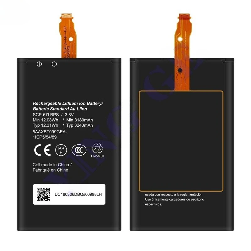 SCP-67LBPS for Kyocera Duraforce PRO/E6820/E6810 Mobile Phone Batteries High Capacity Battery Replacement Bateria with Tools