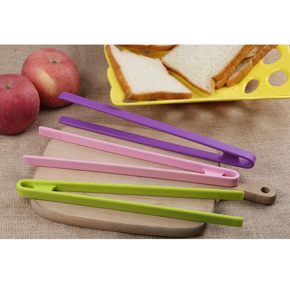 

3PCS Silicone Tongs Cooking Barbecue Ice Kitchen Clips Food Serving Tongs Heat Safe Non Slip Multi Purpose Steak Oven Use