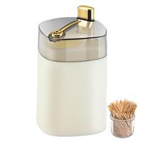 Automatic Toothpick Dispenser Toothpick Storage Container Pop-Up Automatic Tooth Pick Holder Toothpick Canister For Living Room