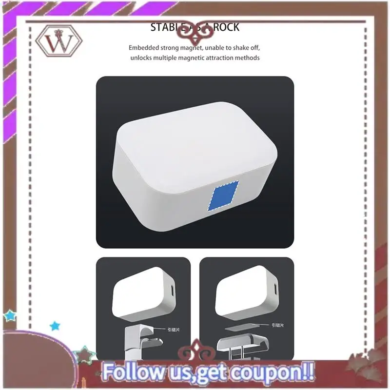 ไฟ LED แบบแม่เหล็ก ABBG สำหรับ DJI Osmo Mobile 7/6/5 อุปกรณ์เสริมสำหรับกิมบอลมือถือ