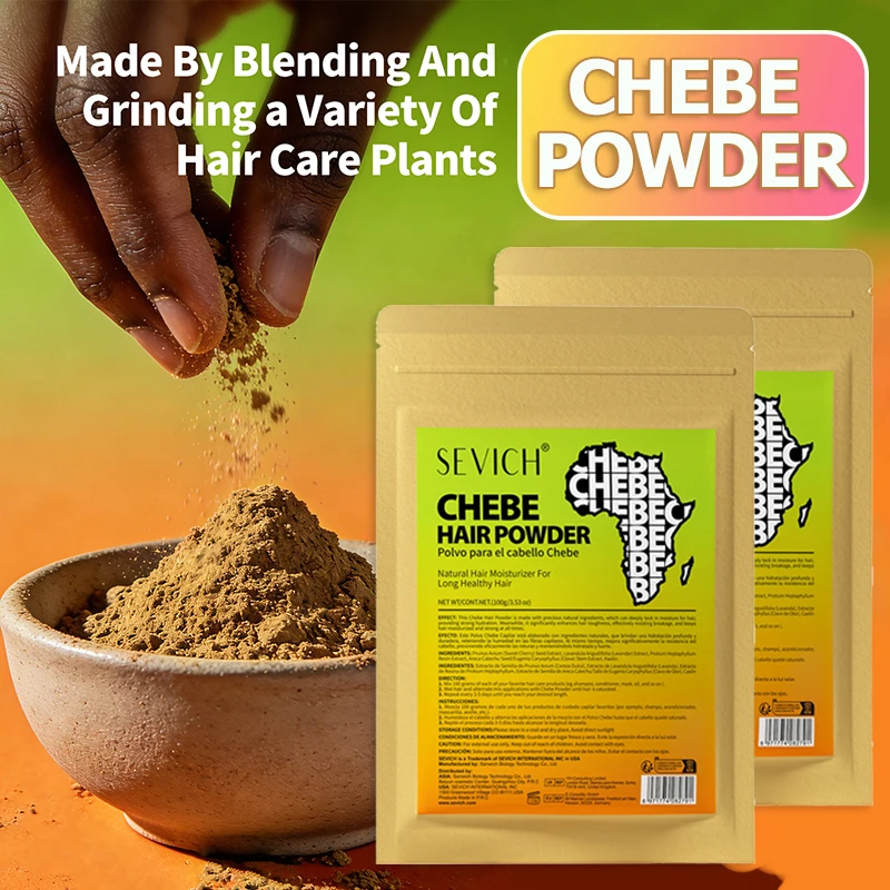 

100g Chebe Powder For Hair Growth Chebe Hair Powder Natural Hair Strengthens Anti Hair Loss Promotes Strong Healthy Hair Thicken