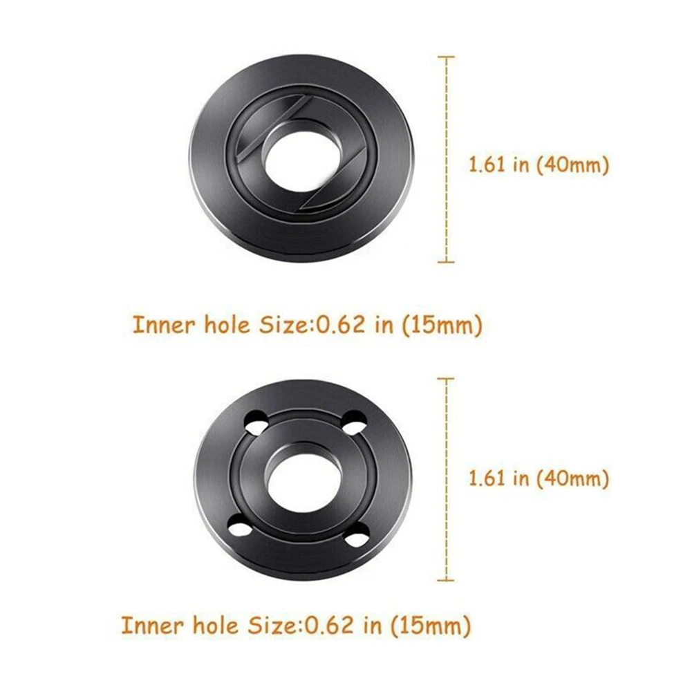 Black Angle Grinder Platen Nut 224399-1 Angle Grinder Flange Nut Grinding Machines Angle Grinder Flange 9505BH