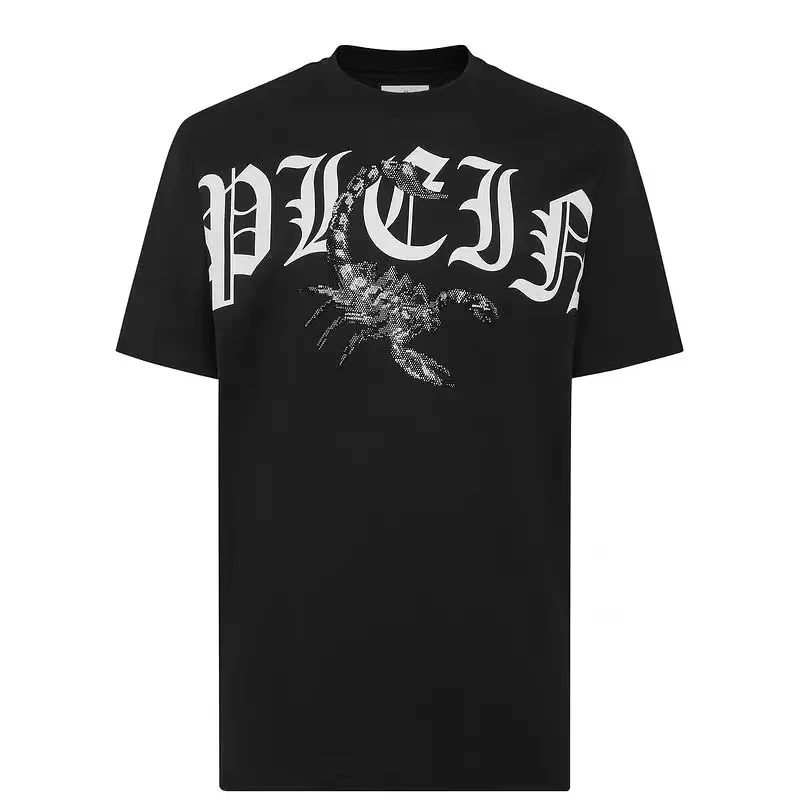 

Men's and Women's Casual Short-sleeved Sportswear High-end Brand Round Neck Pure Cotton Men's T-shirt Is Fashionable and Cool