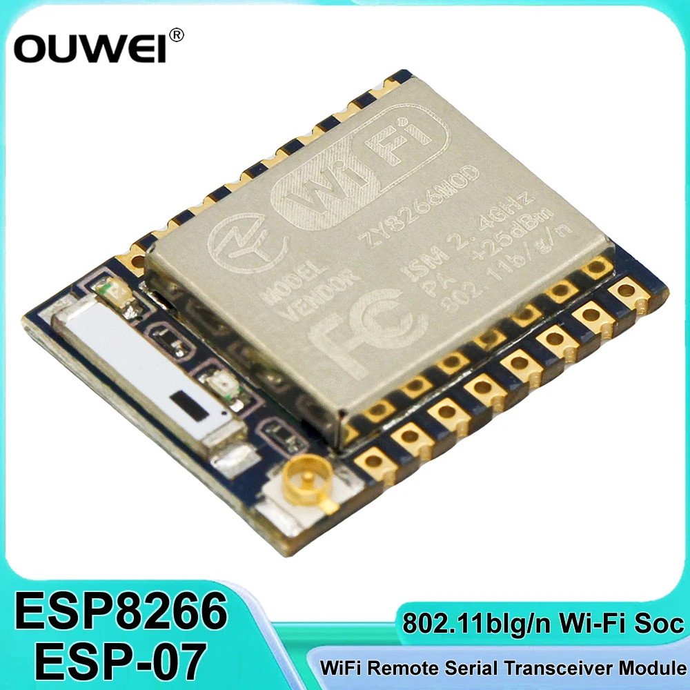 ESP8266 ESP-07 WiFi Remote Serial Port Transceiver Module Wireless Module AP+STA Converter Development Board UNO ROBOT COMPONENT