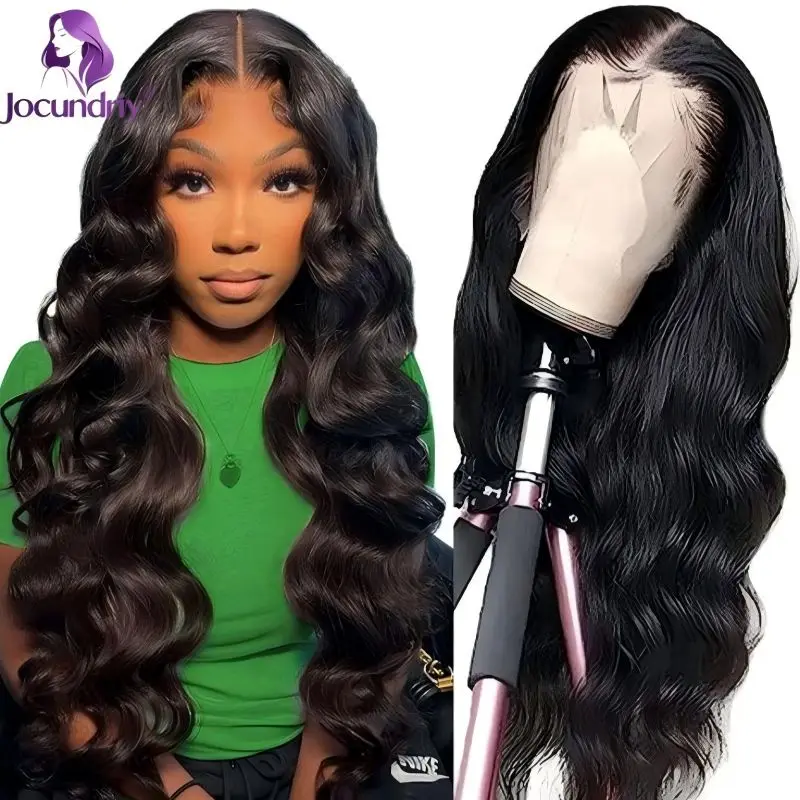 

30 Inch Body Wave Human Hair Wig 13x4 Lace Front 200% Density Glueless Wigs Brazilian Body Wave for Black Women Thick Hair