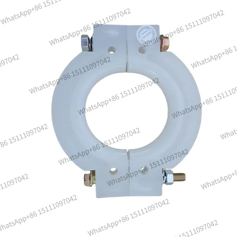 KM840173G01 Elevator Guide Wheel Compensation Chain Guide Device White Nylon Anti Shaking Ring L 200mm OD 170mm W 25mm