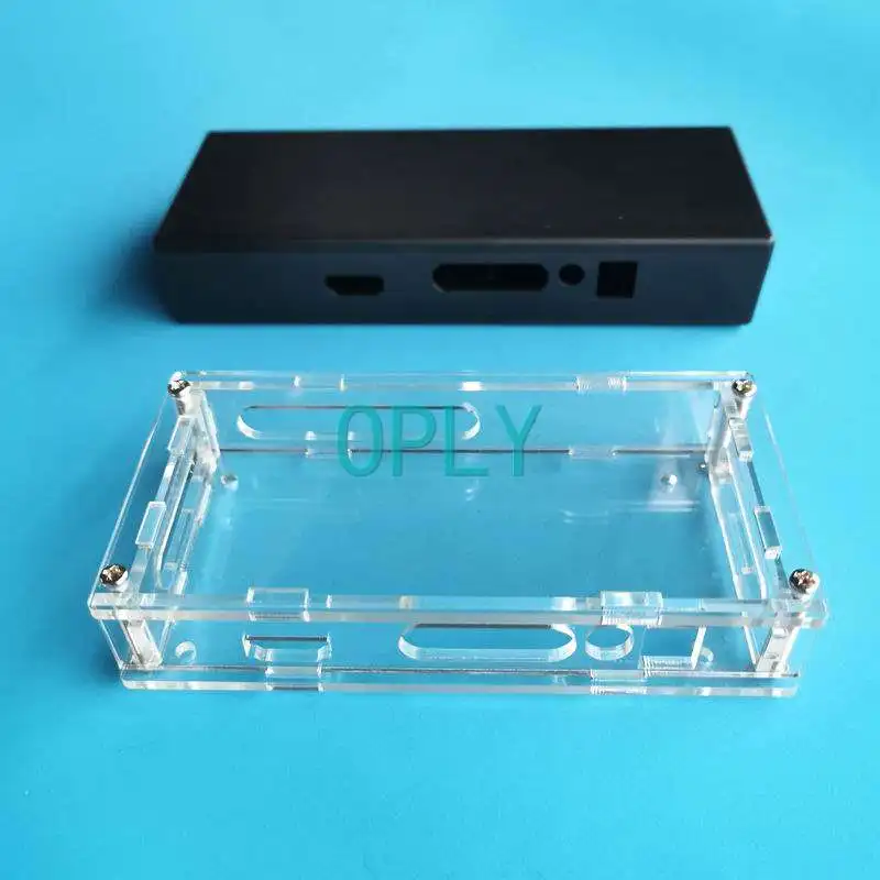 

For Our EDP/58C Controller Motherboard HDMI-Compatible VGA Driver Board Transparent Acrylic Protection Box OR Black Plastic Case