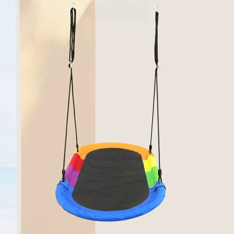 Garden outdoor swing, children's home Oxford cloth, swing can be hung with handrails