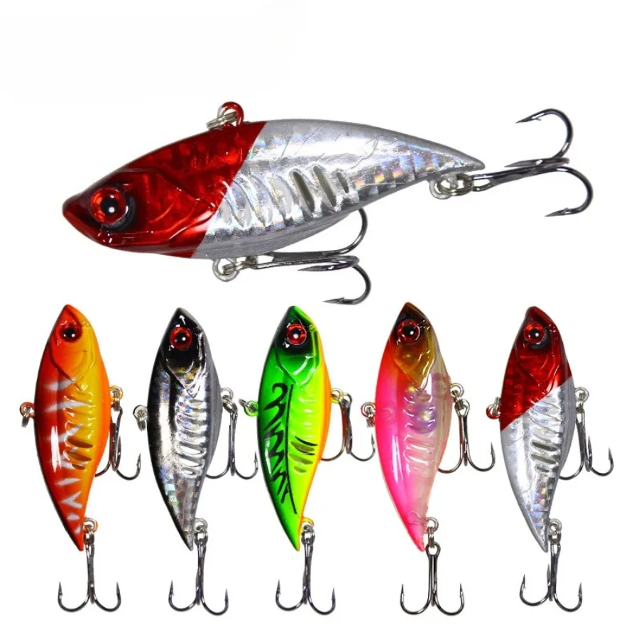 6.5cm/11g Long-range Lure Sinking VIB Lure with Rattling Bea