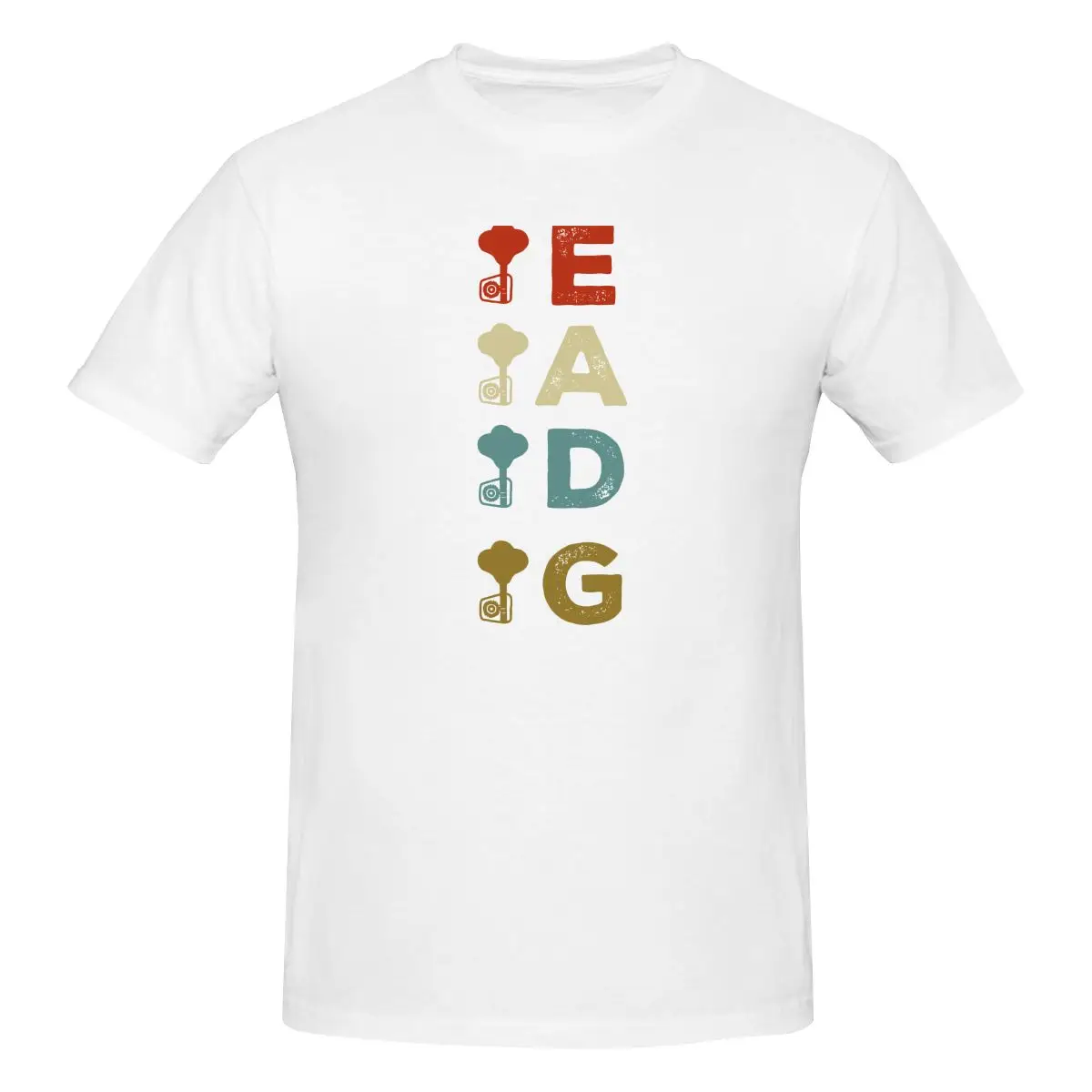 Eadg Cool Bass Guitar Player Bass Clef Guitarist Shirt T-shirt Tee Best Unisex Harajuku Hot Selling