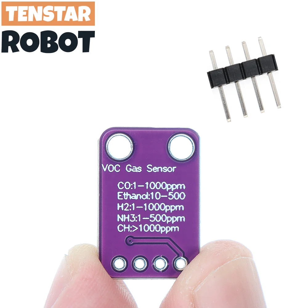 TENSTAR MICS-5524 Air Quality Gas Sensor Module Carbon Monoxide Hydrogen Methane Ethanol H2 CO MICS5524 Detection Board