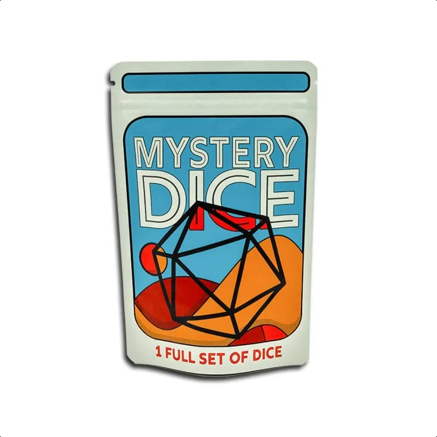 

1985 Games Mystery Dice DND Dice Set of 7 Polyhedral Dice Wide Range of Patterns Gaming Dice Suitable for Role Playing Table Ga