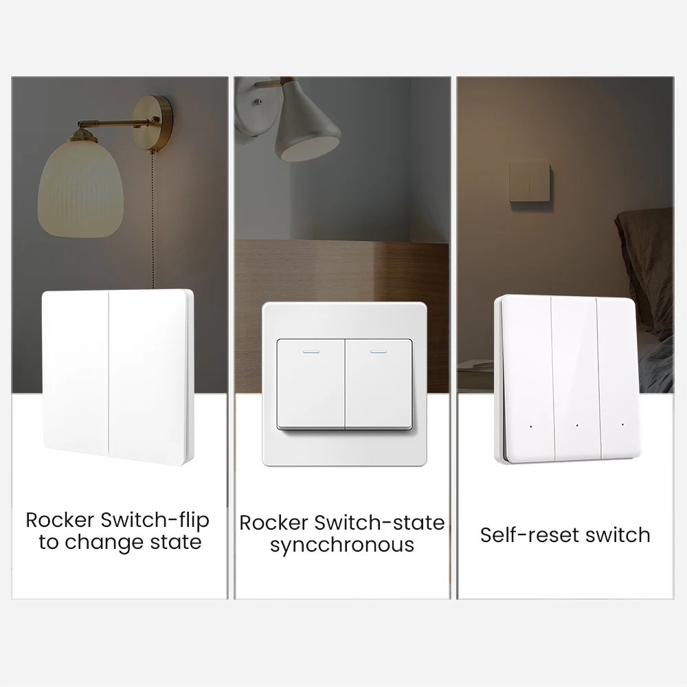 AVATTO WiFi Smart Light Switch Modul, 1/2/3/4-fach DIY-Schalter, Neutralleitersteuerung, kompatibel mit Tuya, Alexa, Google Home – Detail 8