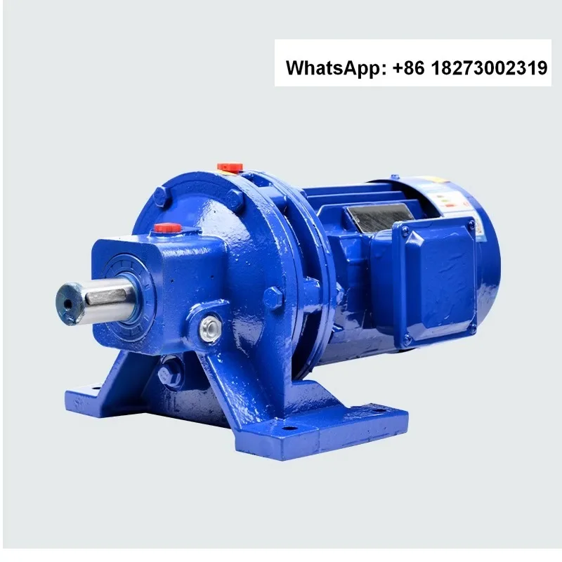 Cycloid pinwheel reducer, horizontal vertical small gearbox with copper core motor reducer