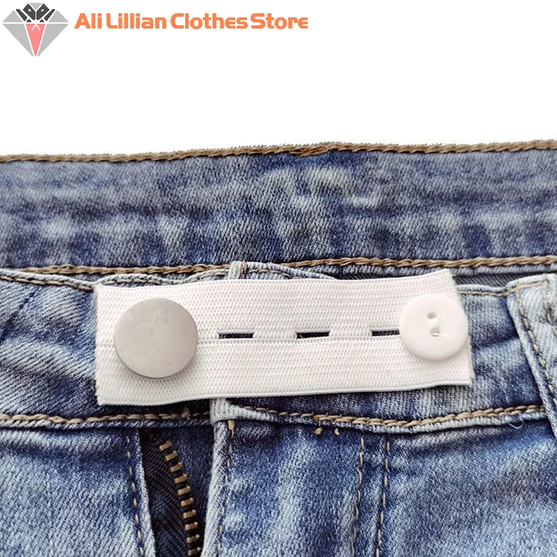 

Горячая распродажа: 5 шт. универсальных удлинителей для брюк, поясов для узких брюк, джинсов, юбок, для беременных, для самостоятельного шитья, с кнопками-крючками