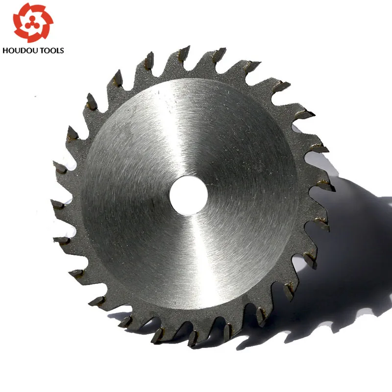 Diskon biaya 75-150mm * 10/20/22.23/25.4mm * 24-40T TCT Saw Blade potong cakram untuk memotong plastik besi tipis kayu keras & lunak