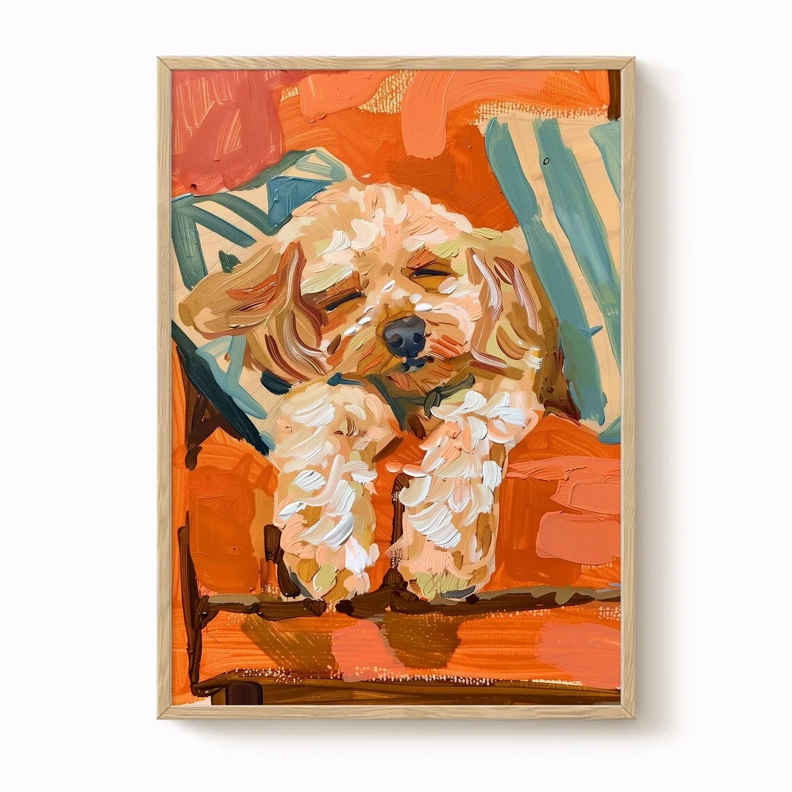 1pc frameless Canvas painting 