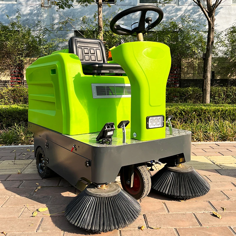 High Effective Street Sweeper Floor Cleaning Machine Industrial Sidewalk Sweeper Automatic Ride on Road Sweeper