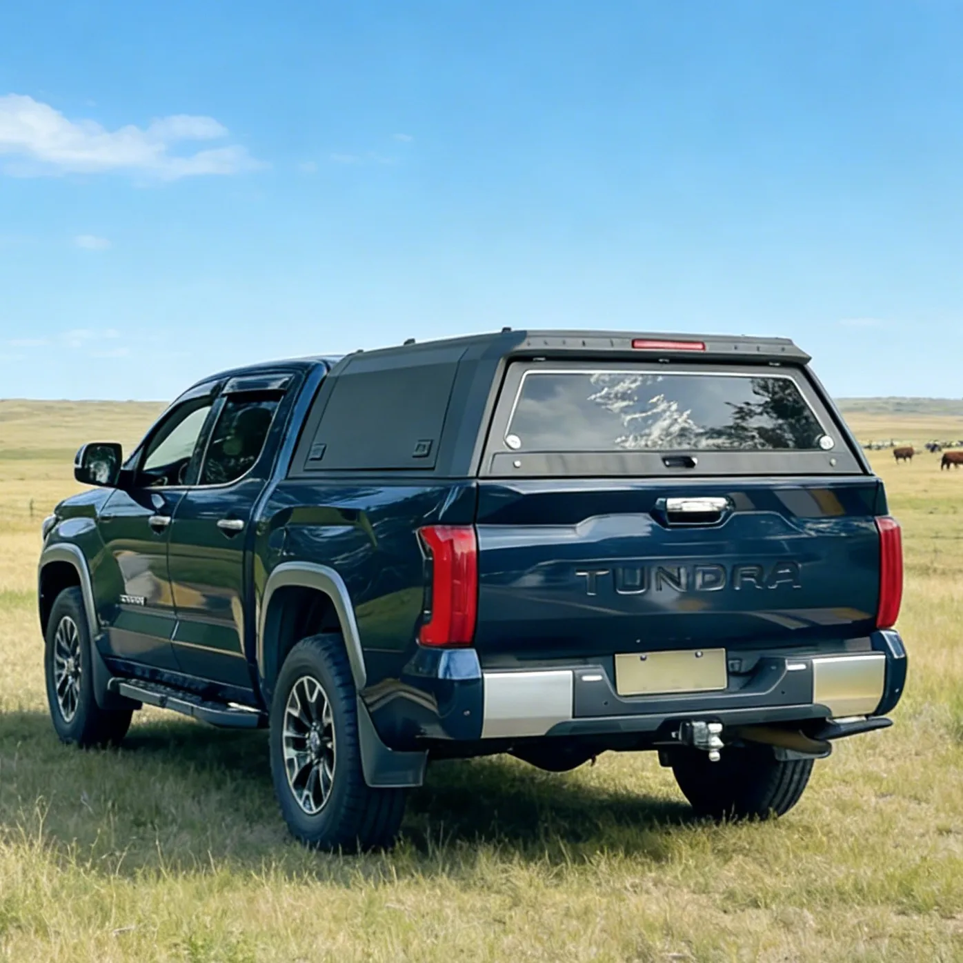 

Dream Garage Aluminum Alloy Pickup Anti-Theft | Surge & Powder Coating Fits TUNDRA 2014+ HILUX DOGE LC7