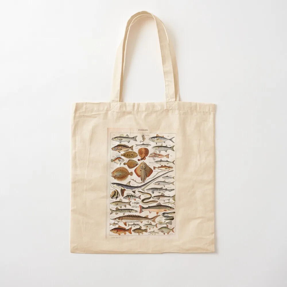 أدولف ميلوت - بويسونز بي - ملصق بحري فرنسي عتيق حقيبة يد للنساء حقيبة حمل حقيبة يد للرجال #2