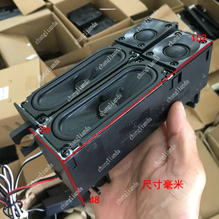 A pair of price audiophile grade two-way passive speakers, surround speakers, audio DIY2.0 power amplifier speakers
