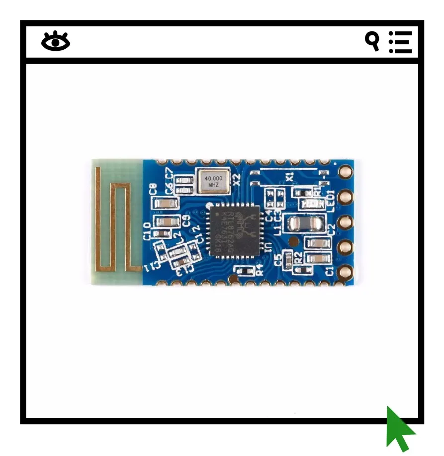

2 шт. модуля Bluetooth 4.2 для принтера JDY-18
