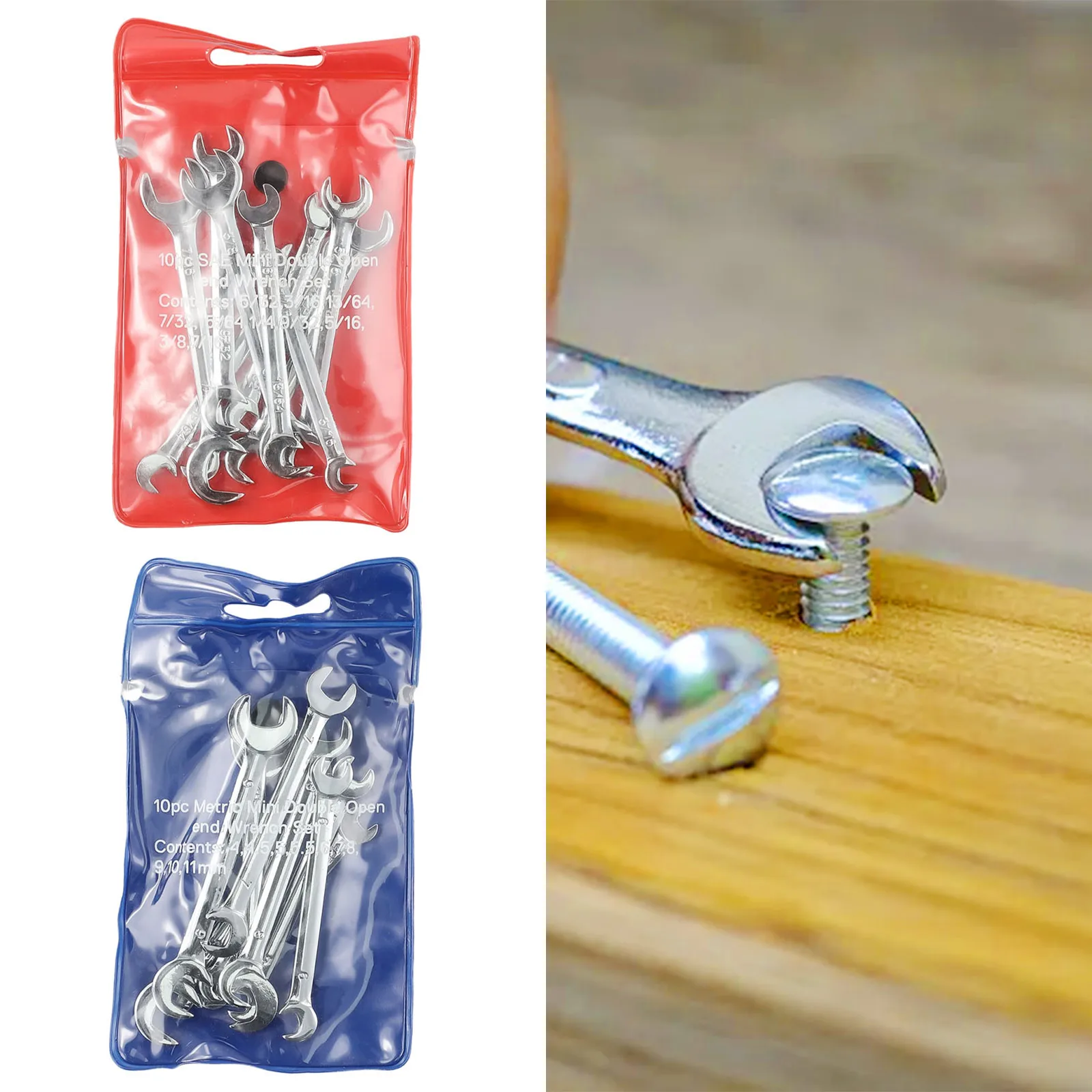 

Automobile Combination Spanner Set Portable Tool Hobbies Industry Metric SAE Imperial Packaging Pc Metric Mm Mm