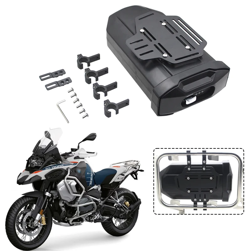 

NEW Motorcycle Plastic Decorative 3.8 Liters Tool Box FOR BMW R1200GS R1250GS LC ADV R 1200GS R 1250 GS Adventure GSA 2004-2023