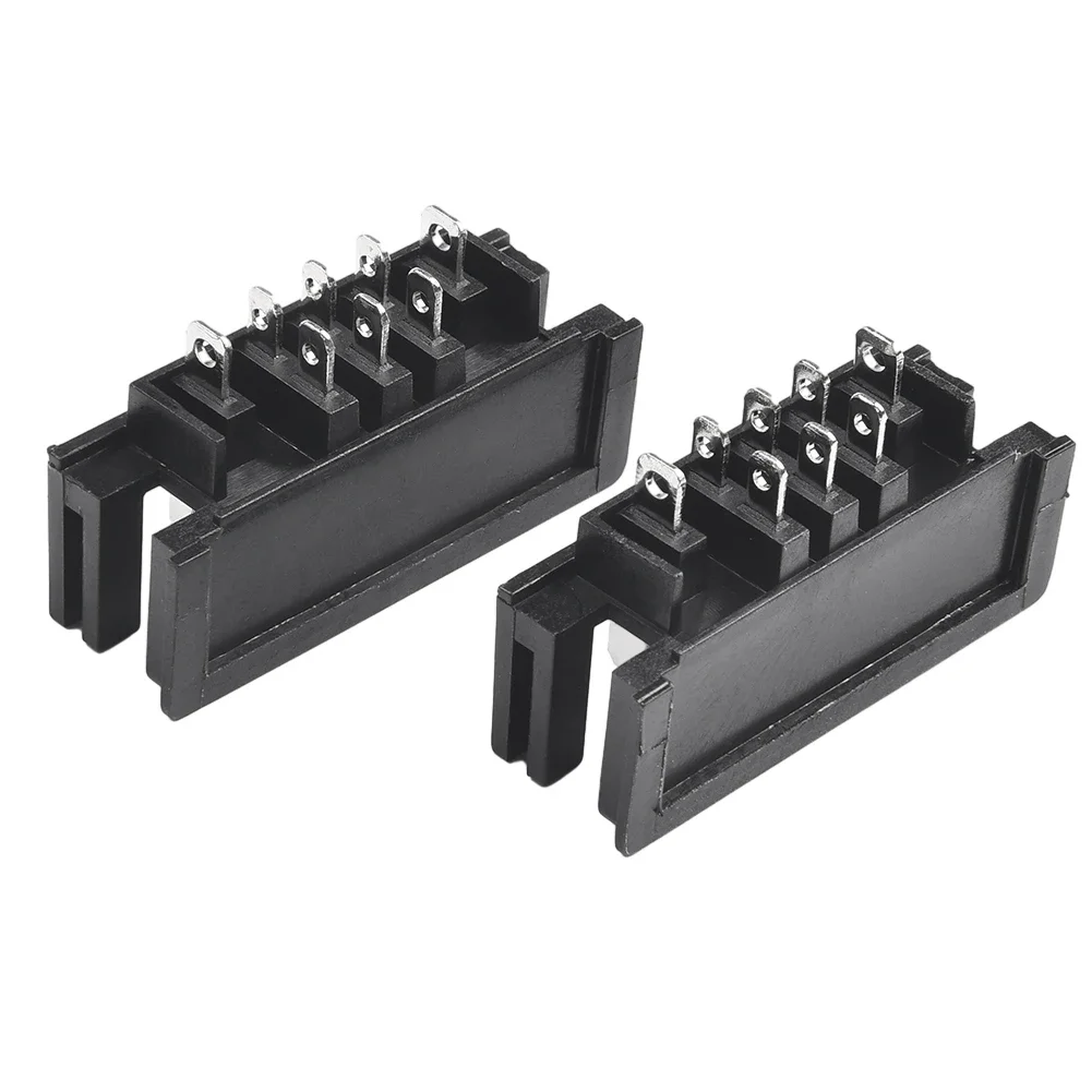 Terminal de conector de cargador de batería de iones de litio DCB112, Terminal de conector de cargador de batería de iones de litio para reparación y montaje de batería, 2 uds.
