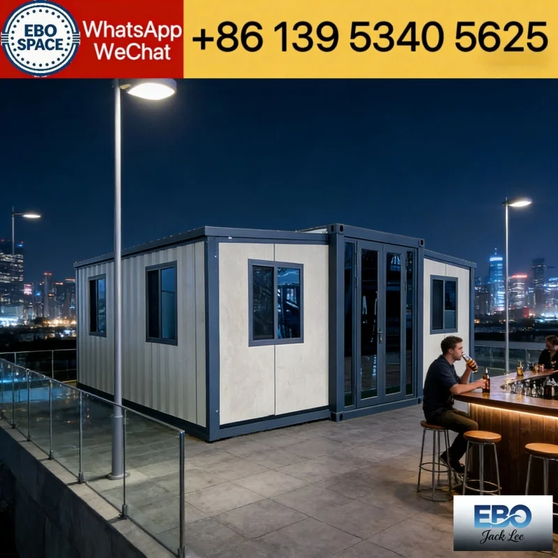 Factory Direct Modular Expandable Container House 20ft 30ft 40ft Garden Tiny Home Fast Installation