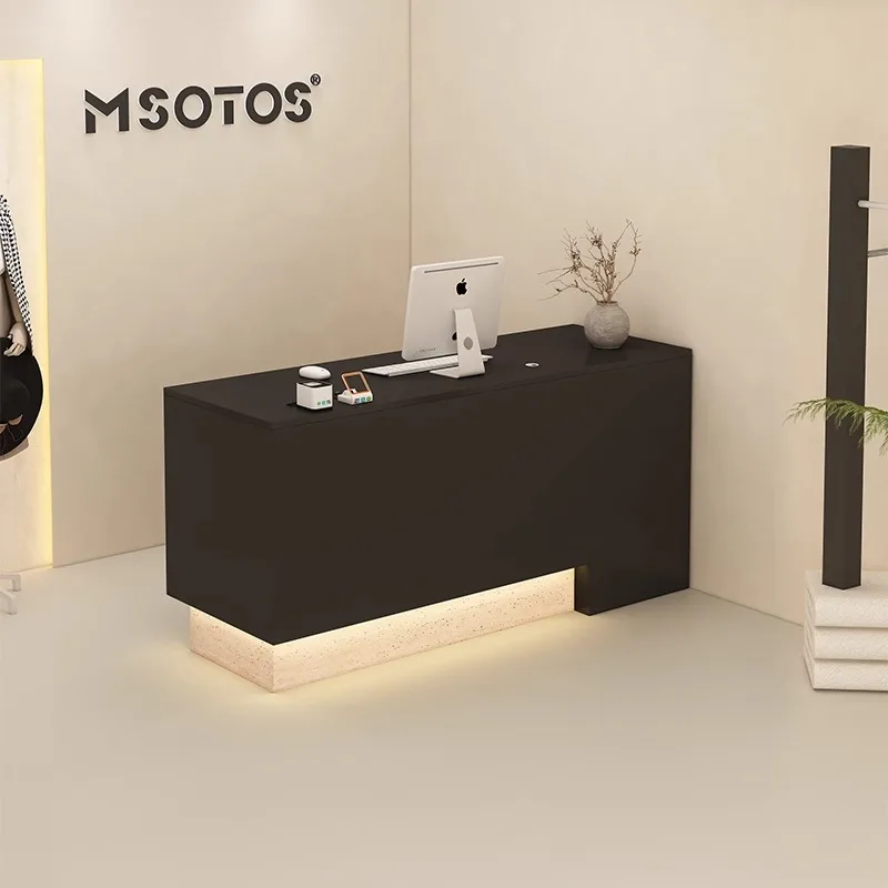 Organisateurs bureaux de réception modernes boutique beauté luxe Bar hôtel bureaux de réception exécutifs Restaurant Mostrador meubles à la mode