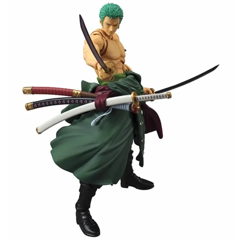 

Original MegaHouse Variable Action Heroes VAH Roronoa Zoro Action Anime Figure Model Toys Doll Gift