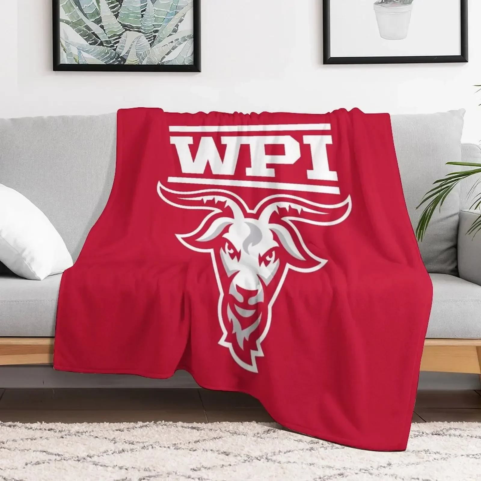 Worcester Polytechnic Institute Throw Blanket cosplay anime Plaid on the sofa Blankets