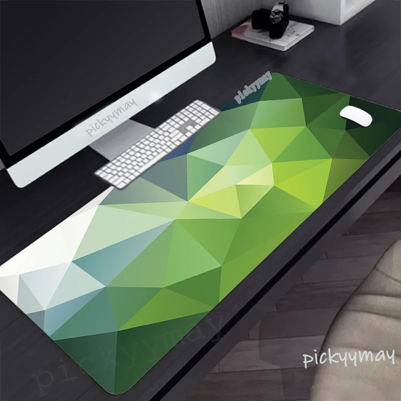 Triangle Mouse Pad Gamer Mousepads 100x55cm Mouse Mat Large Keyboard Mat Desk Pad Big Gaming Mousepad XXL For Computer Laptop