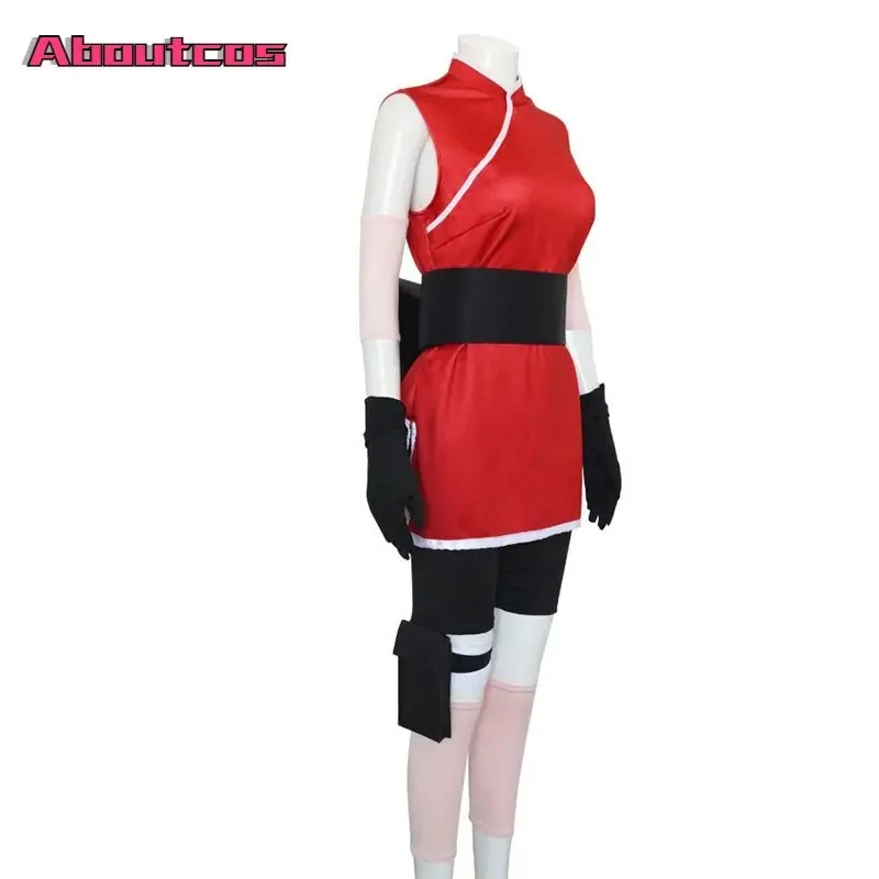 2025 Nowy Haruno Sakura Cosplay Shippuden Anime Kostium Peruka Damska Dziewczęca Spódnica Strój Unisex Ninja Kreskówka Halloween Karnawał ☆ wrl ☆