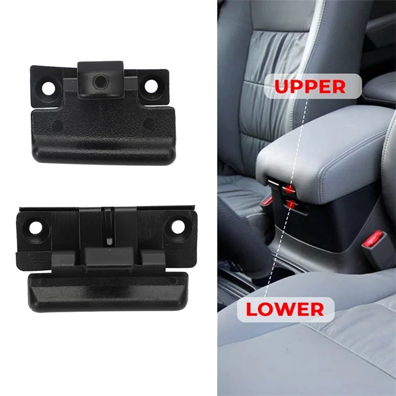 4X Upper & Lower Armrest Box Lock Cover Console Container Switch Snaps For Mitsubishi Pajero V73 V75 V77 V93 V97