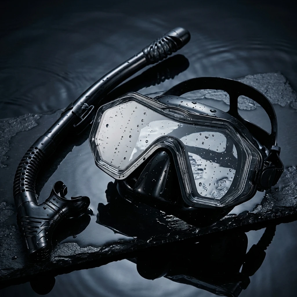 

Маска для дайвинга для взрослых, маска для снорклинга из закаленного стекла, противотуманная маска для плавания без протечек, очки с защитой для носа, снаряжение для снорклинга и фридайвинга