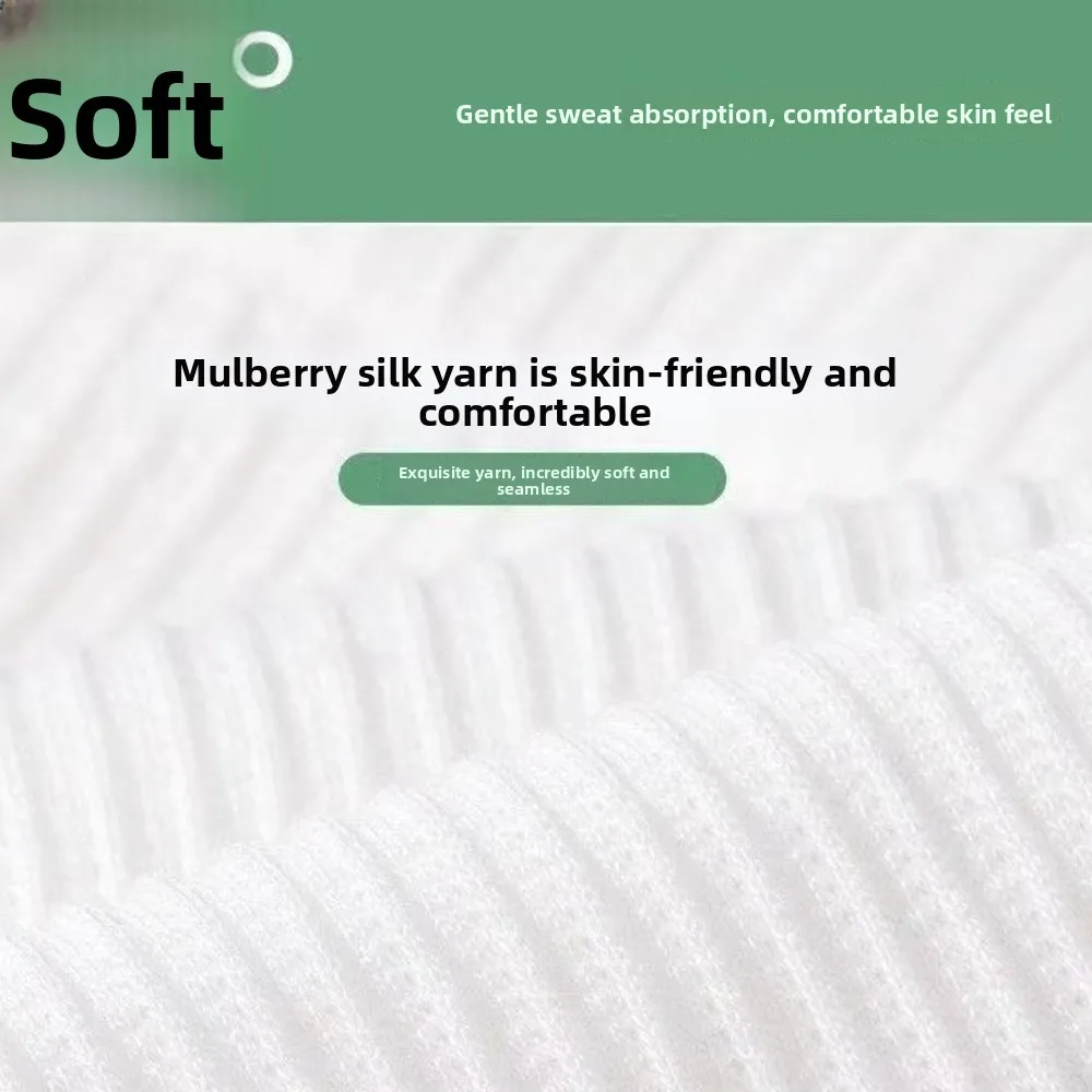 

Invisible Mulberry Warm Silk Knee Pads Non-slip Thin Knee Joint Warming Leg Sleeves Breathable Knee Warming Tools Yoga Knee Pad