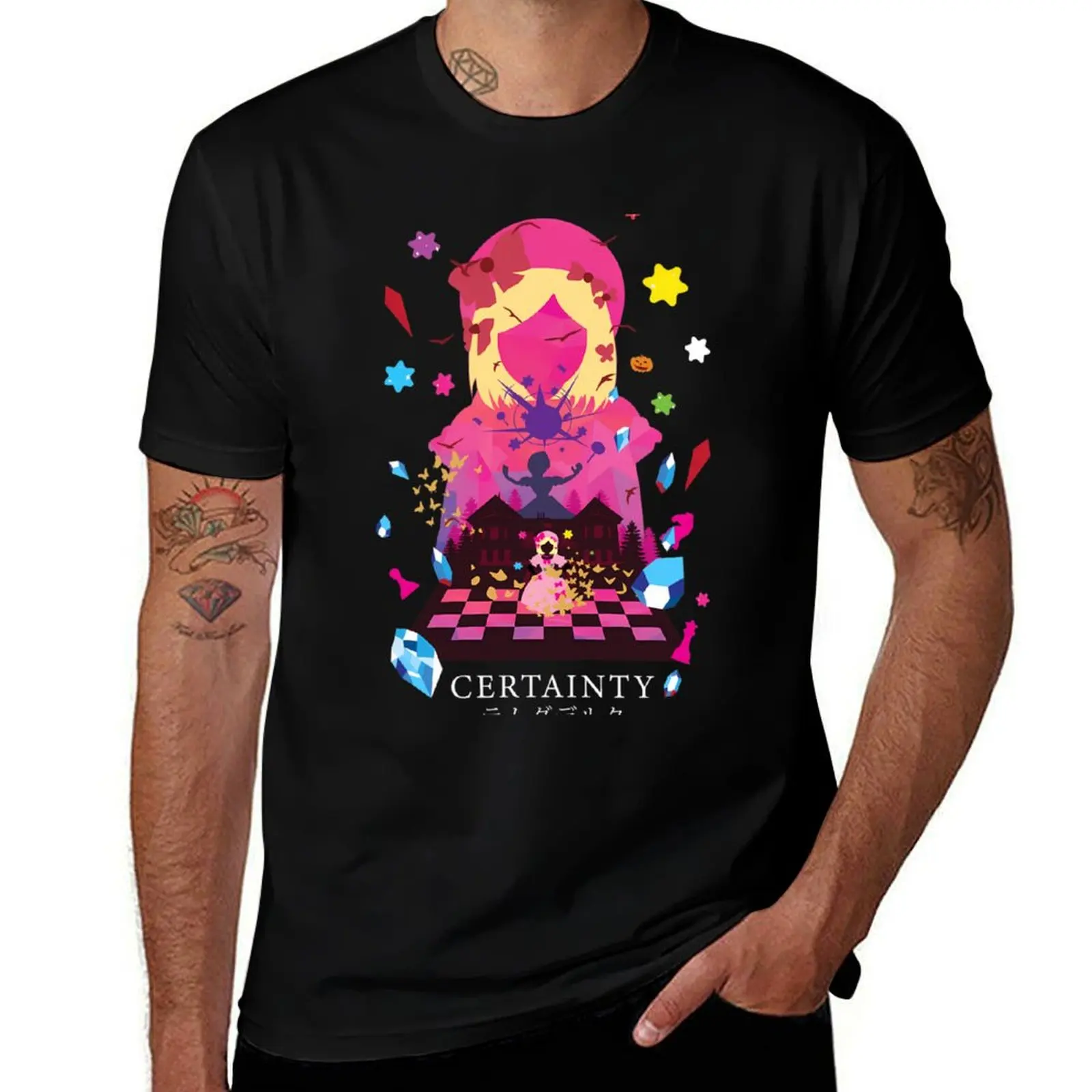 

Lambdadelta The Witch Of Certainty T-Shirt oversized t shirt anime shirt Louboutins black t-shirts for men