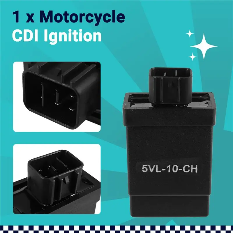 Dependable-Motorcycle Ignition CDI ECU Unit Igniter Assy Trigger Starter For YBR125 YBR YB 125 YB125Z