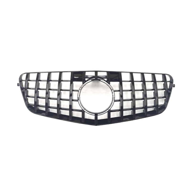 

Gloss Black/Sliver 2010-2013 for Mercedes Benz E-Class W212 Front Grille Grill GT Style 4-Door E-Class W212 Front Bumper Grill