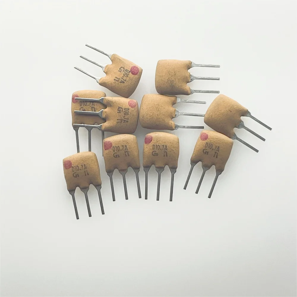 10PCS/ Original FM ceramic discriminator CDALF10M7AA018-B0 CDA10.7MA 10.7M 3 feet