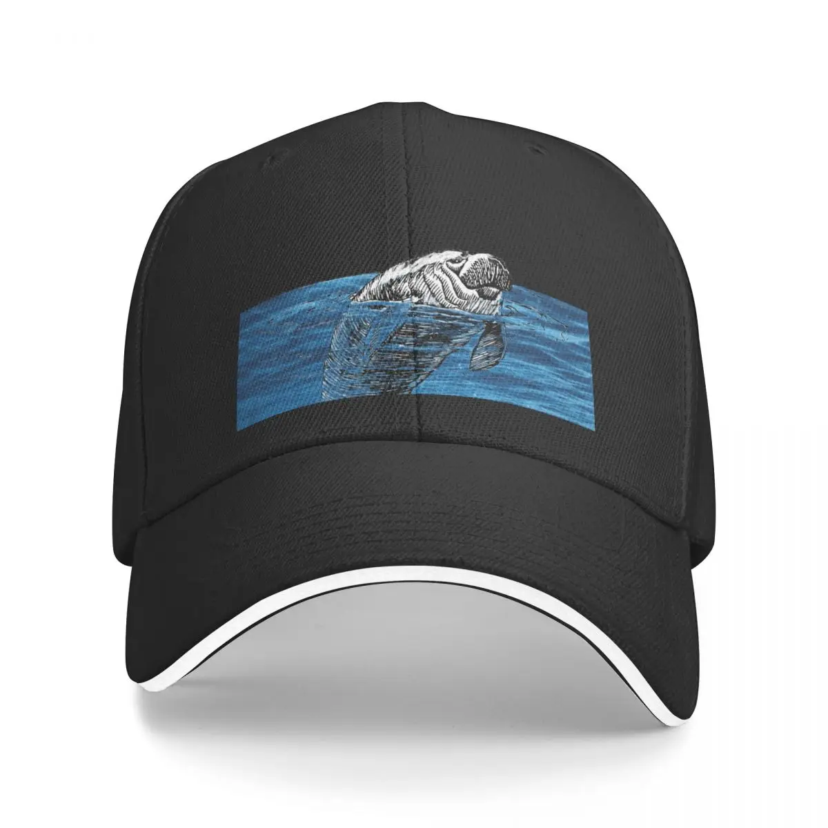 Just a girl who loves manatees - manatees lover quote Baseball Cap Trucker Cap summer hat Designer Man Women's